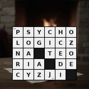 Hasło krzyżówkowe system twierdzeń o zachowaniu się człowieka w czasie rozwiązywania zadań decyzyjnych - psychologiczna teoria decyzji – rozwiązanie, synonimy, podpowiedzi i definicje krzyżówkowe